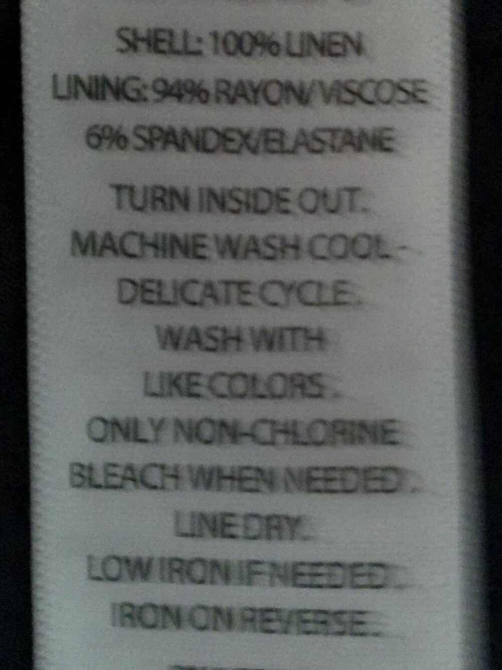 C&C CALIFORNIA Skort (Short Underneath) Pull-On 100% Linen Navy Blue NWT XL - Picture 10 of 12